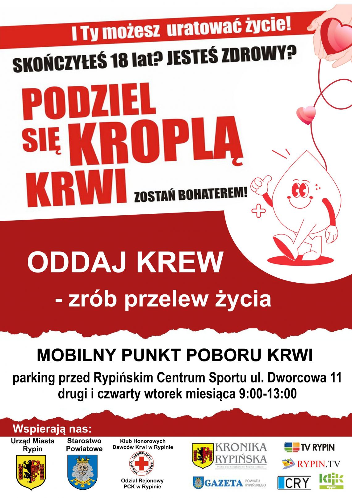 Podziel się kroplą krwi!