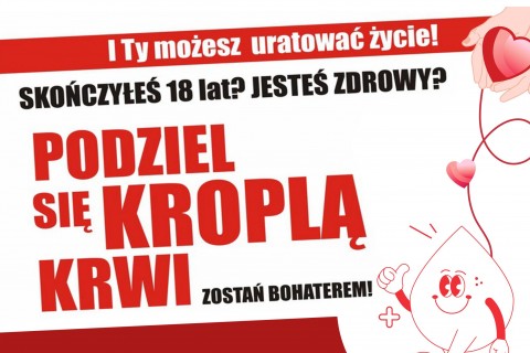 Podziel się kroplą krwi!