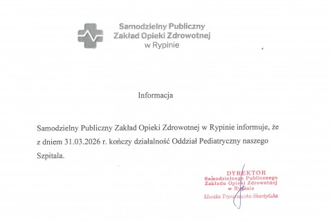 Oddział Pediatryczny